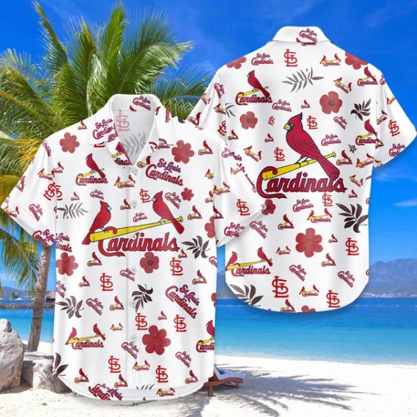 St. Louis Cardinals Hawaiian Shirt 2026 Premium Crinkle Textured, Tropical Beach Limited Edition
