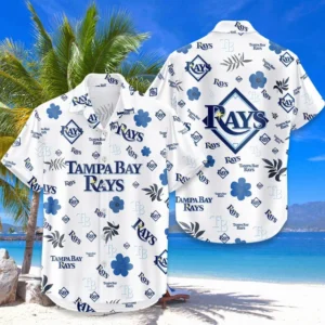 Tampa Bay Rays Hawaiian Shirt 2026 Premium Crinkle Textured, Tropical Beach Limited Edition