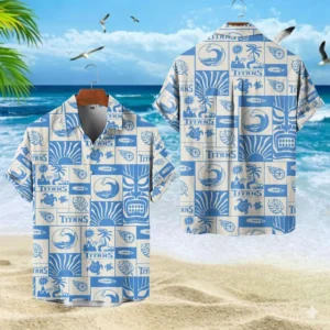 Tennessee Titans Hawaiian Shirt Premium Crinkle Textured, Unisex New 2026 Limited
