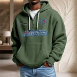 Toronto Blue Jays Waffle Knit Hoodie Quarter Zip New 2026 Personalize Name