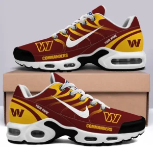 Washington Commanders Air Max Plus Shoes 2026 Limited Unisex Customize Name