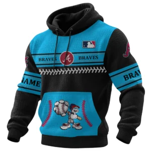 Atlanta Braves Waffle Pullover Hoodie 2026 Limited Personalize Name