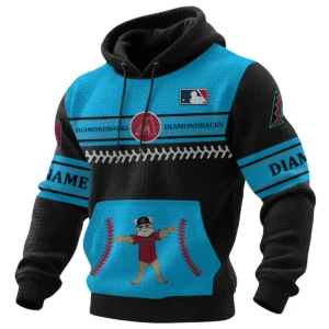 Arizona Diamondbacks Waffle Pullover Hoodie 2026 Limited Personalize Name