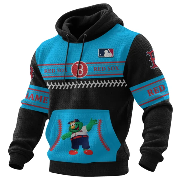 Boston Red Sox Waffle Pullover Hoodie 2026 Limited Personalize Name