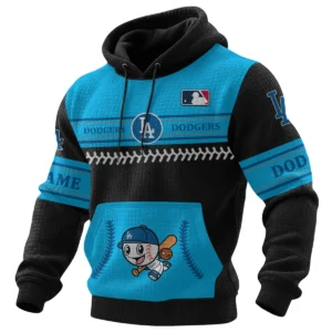 Los Angeles Dodgers Waffle Pullover Hoodie 2026 Limited Personalize Name