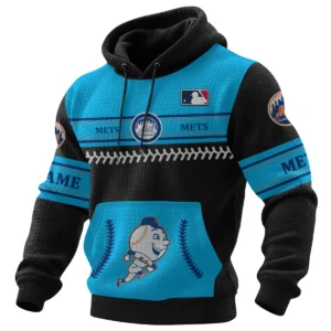 New York Mets Waffle Pullover Hoodie 2026 Limited Personalize Name