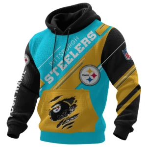 Pittsburgh Steelers Waffle Knit Pullover Hoodie 2026 Limited Edition Personalize Name