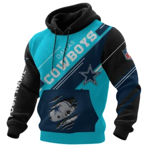 Dallas Cowboys Waffle Knit Pullover Hoodie 2026 Limited Edition Personalize Name