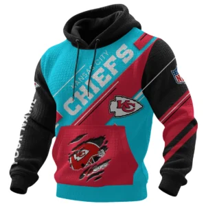 Kansas City Chiefs Waffle Knit Pullover Hoodie 2026 Limited Edition Personalize Name