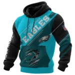 Philadelphia Eagles Waffle Knit Pullover Hoodie 2026 Limited Edition Personalize Name