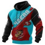 San Francisco 49ers Waffle Knit Pullover Hoodie 2026 Limited Edition Personalize Name