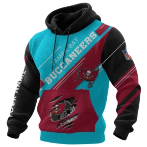 Tampa Bay Buccaneers Waffle Knit Pullover Hoodie 2026 Limited Edition Personalize Name