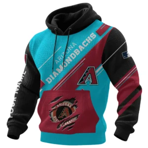 Arizona Diamondbacks Waffle Knit Pullover Hoodie 2026 Limited Edition Personalize Name