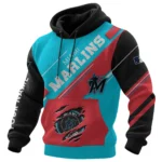 Miami Marlins Waffle Knit Pullover Hoodie 2026 Limited Edition Personalize Name