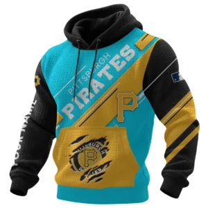 Pittsburgh Pirates Waffle Knit Pullover Hoodie 2026 Limited Edition Personalize Name