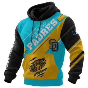 San Diego Padres Waffle Knit Pullover Hoodie 2026 Limited Edition Personalize Name