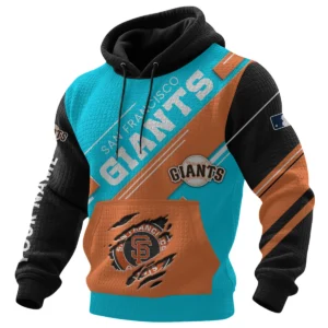 San Francisco Giants Waffle Knit Pullover Hoodie 2026 Limited Edition Personalize Name