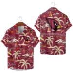 Arizona Cardinals Hawaiian Shirt 2026 Limited Edition Premium Crinkle Textured