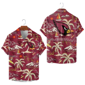 Arizona Cardinals Hawaiian Shirt 2026 Limited Edition Premium Crinkle Textured
