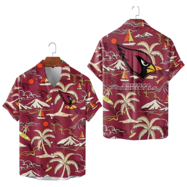 Arizona Cardinals Hawaiian Shirt 2026 Limited Edition Premium Crinkle Textured