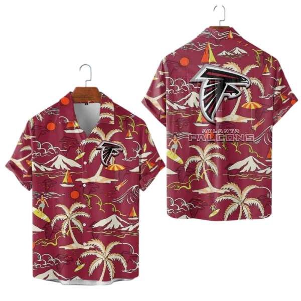 Atlanta Falcons Hawaiian Shirt 2026 Limited Edition Premium Crinkle Textured