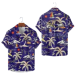 Baltimore Ravens Hawaiian Shirt 2026 Limited Edition Premium Crinkle Textured