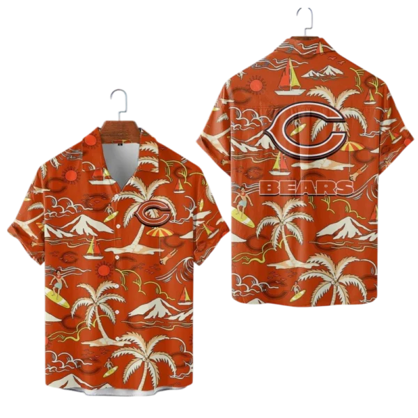 Chicago Bears Hawaiian Shirt 2026 Limited Edition Premium Crinkle Textured