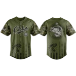 Chicago Cubs Baseball Jersey x Bass Fishing Limited Edition Premium Short Sleeve