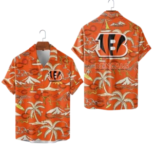 Cincinnati Bengals Hawaiian Shirt 2026 Limited Edition Premium Crinkle Textured