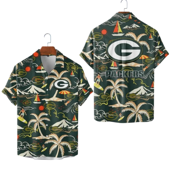 Green Bay Packers Hawaiian Shirt 2026 Limited Edition Premium Crinkle Textured