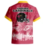 Arizona Cardinals Hawaiian Shirt 2026 Premium Crinkle Textured Personalize Name