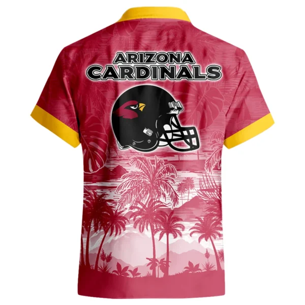 Arizona Cardinals Hawaiian Shirt 2026 Premium Crinkle Textured Personalize Name