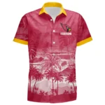 Arizona Cardinals Hawaiian Shirt 2026 Premium Crinkle Textured Personalize Name
