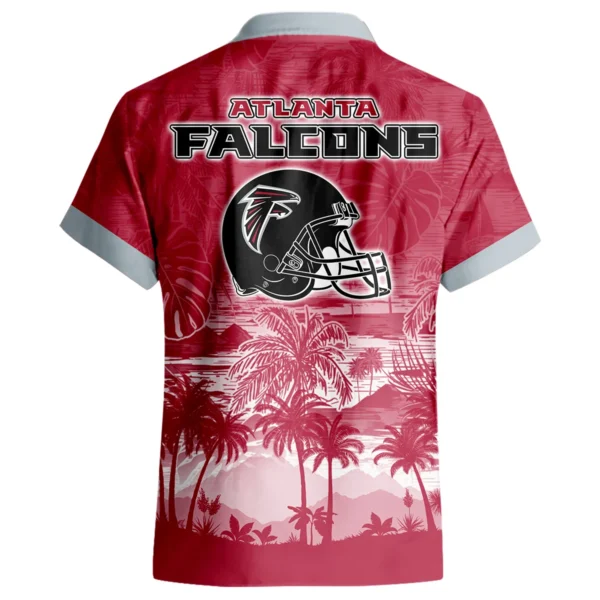 Atlanta Falcons Hawaiian Shirt 2026 Premium Crinkle Textured Personalize Name
