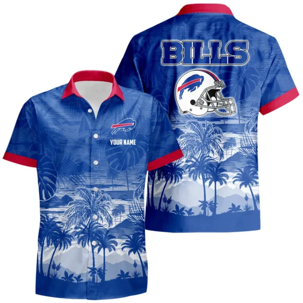Buffalo Bills Hawaiian Shirt 2026 Premium Crinkle Textured Personalize Name
