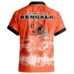 Cincinnati Bengals Hawaiian Shirt 2026 Premium Crinkle Textured Personalize Name
