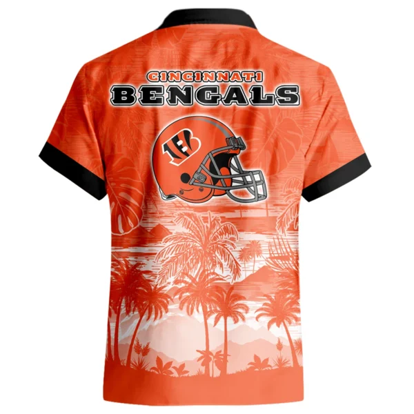 Cincinnati Bengals Hawaiian Shirt 2026 Premium Crinkle Textured Personalize Name