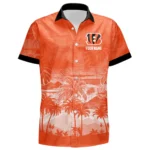 Cincinnati Bengals Hawaiian Shirt 2026 Premium Crinkle Textured Personalize Name