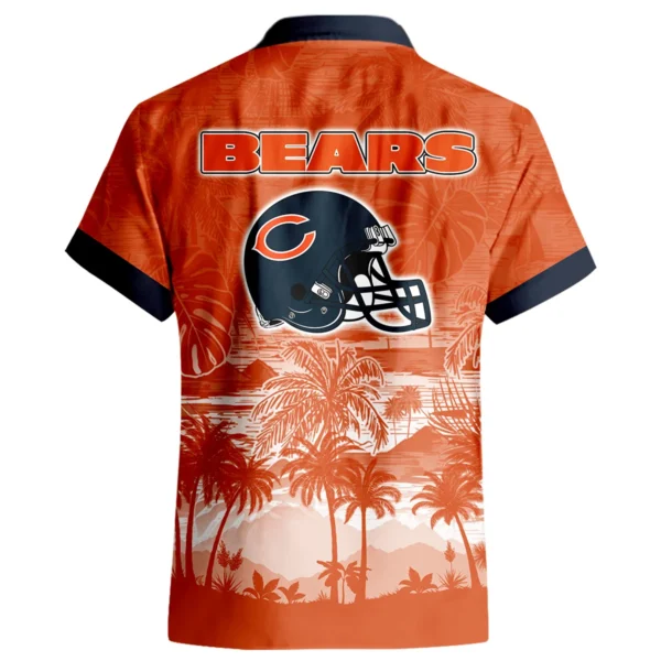 Chicago Bears Hawaiian Shirt 2026 Premium Crinkle Textured Personalize Name