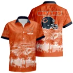 Chicago Bears Hawaiian Shirt 2026 Premium Crinkle Textured Personalize Name