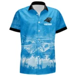Carolina Panthers Hawaiian Shirt 2026 Premium Crinkle Textured Personalize Name
