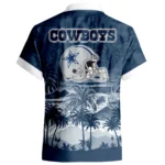 Dallas Cowboys Hawaiian Shirt 2026 Premium Crinkle Textured Personalize Name