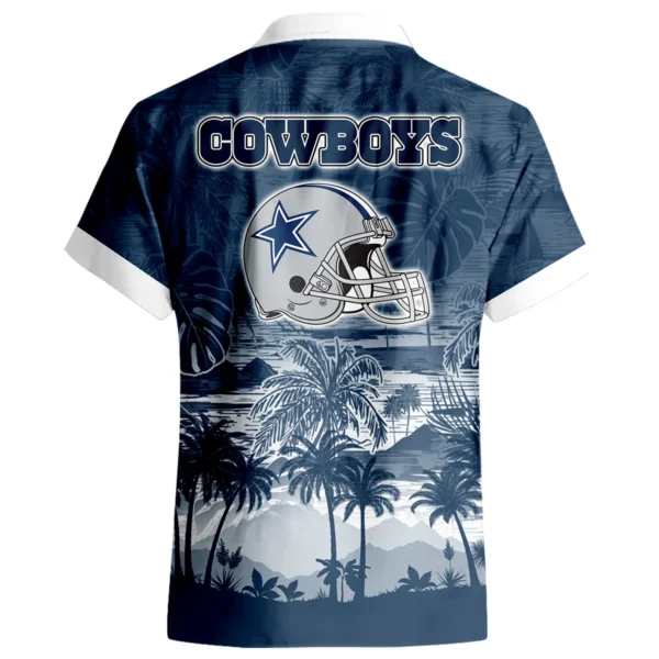 Dallas Cowboys Hawaiian Shirt 2026 Premium Crinkle Textured Personalize Name