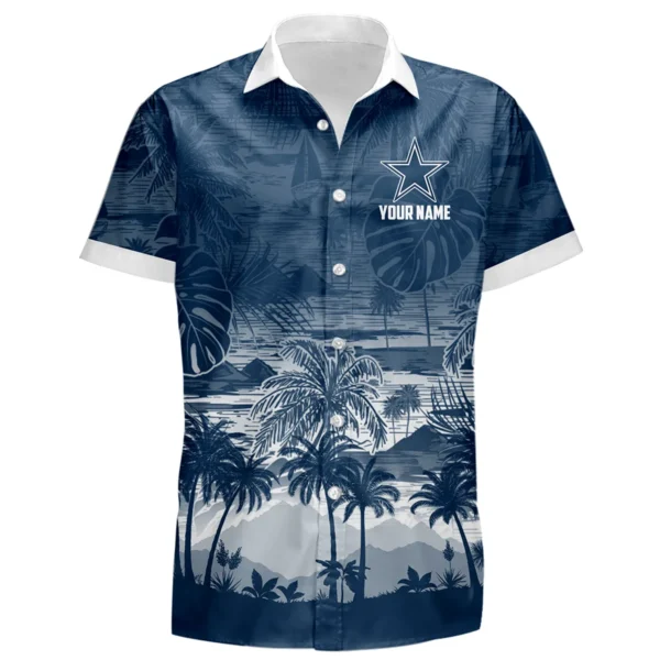 Dallas Cowboys Hawaiian Shirt 2026 Premium Crinkle Textured Personalize Name