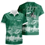New York Jets Hawaiian Shirt 2026 Premium Crinkle Textured Personalize Name