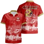 San Francisco 49ers Hawaiian Shirt 2026 Premium Crinkle Textured Personalize Name