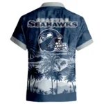 Seattle Seahawks Hawaiian Shirt 2026 Premium Crinkle Textured Personalize Name