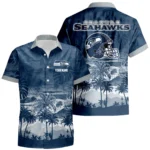 Seattle Seahawks Hawaiian Shirt 2026 Premium Crinkle Textured Personalize Name
