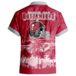 Tampa Bay Buccaneers Hawaiian Shirt 2026 Premium Crinkle Textured Personalize Name