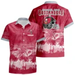 Tampa Bay Buccaneers Hawaiian Shirt 2026 Premium Crinkle Textured Personalize Name